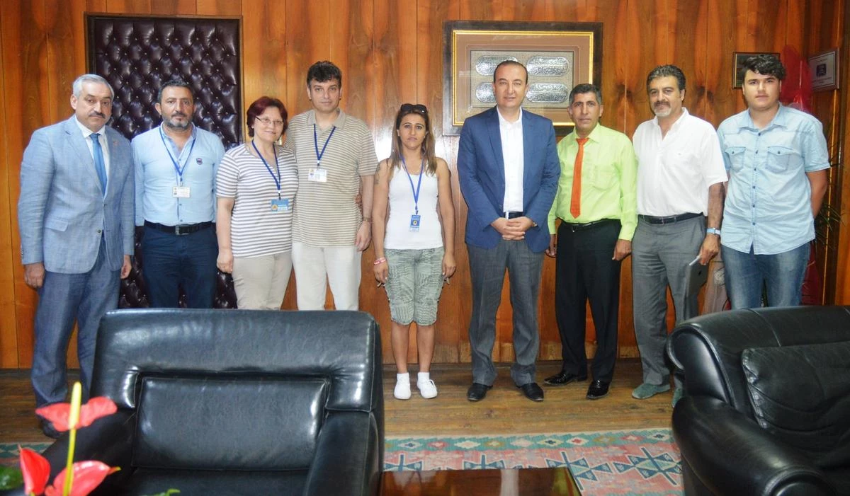 Ceyhan Belediye Başkanı Öztürk\'e Ziyaret