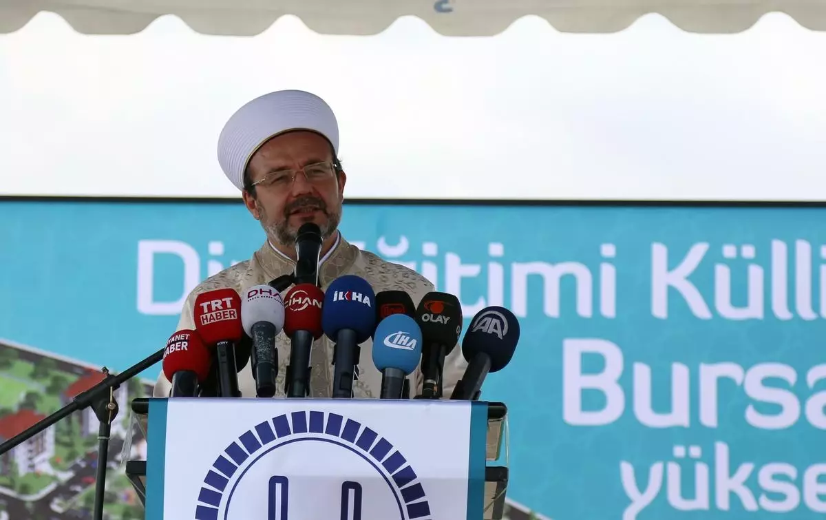 Diyanet İşleri Başkanı Görmez Açıklaması