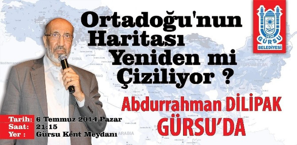 Gürsu\'nun Konuğu Abdurrahman Dilipak