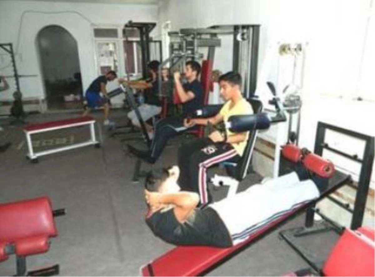 Karamanlı Spor Kulübü Fitness Salonu Açtı