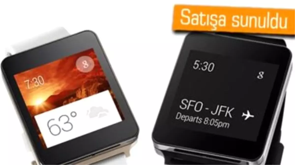 Lg G Watch Satışa Çıktı