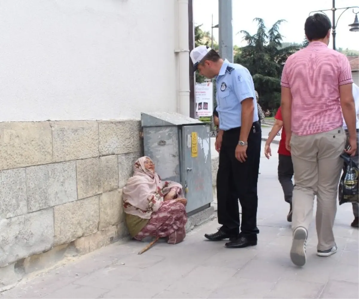 Polis ve Zabıtadan Dilenci Operasyonu