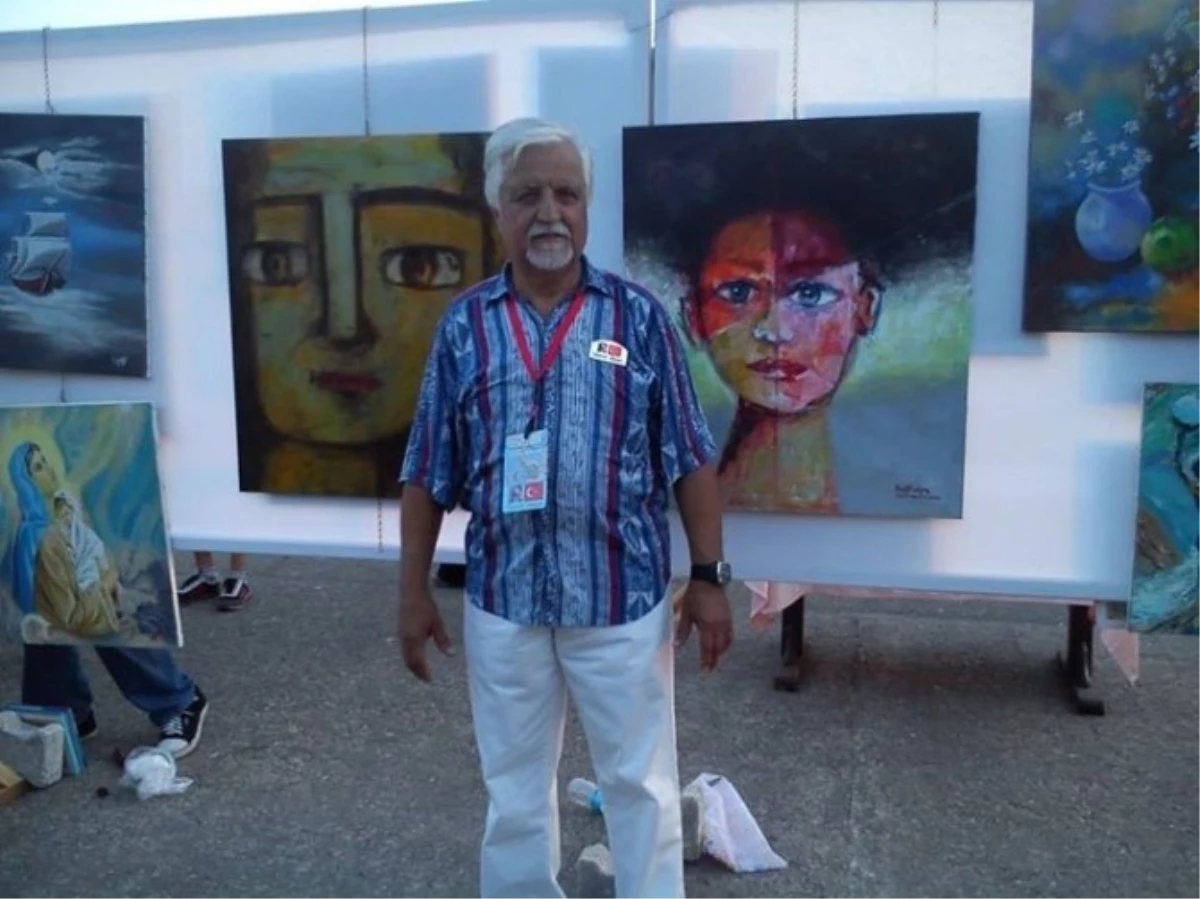 Ressam Akan, Türk - Yunan Barış Sergisi\'ne Katıldı