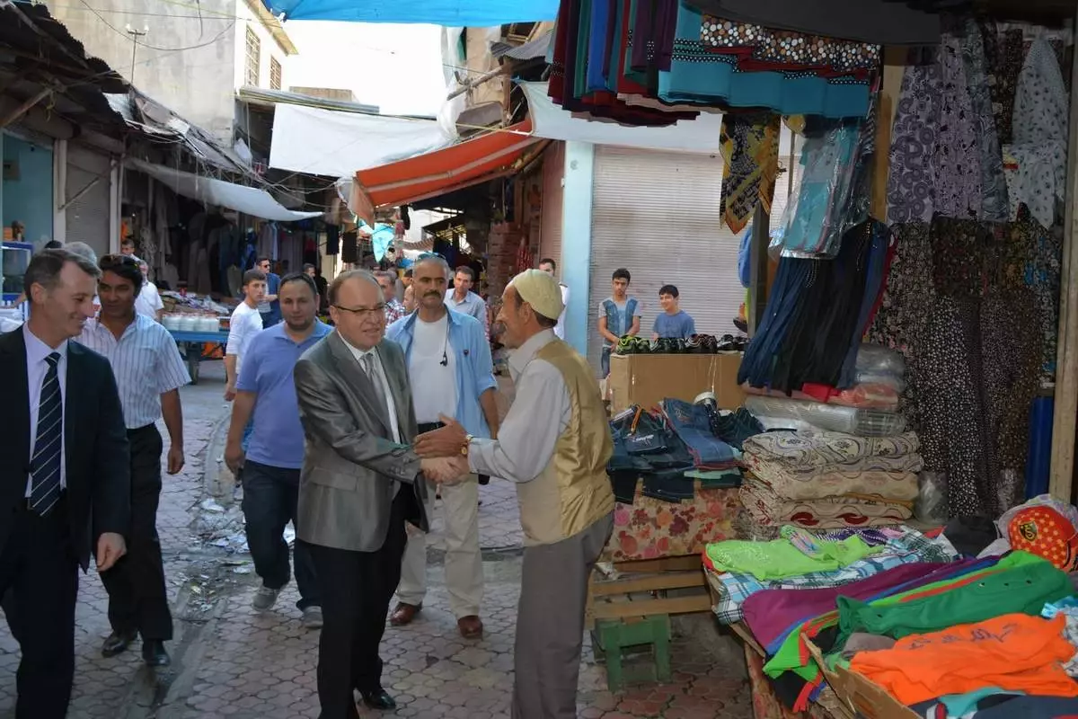 Siirt Valisi Tutulmaz, Esnaf Ziyaretinde Bulundu