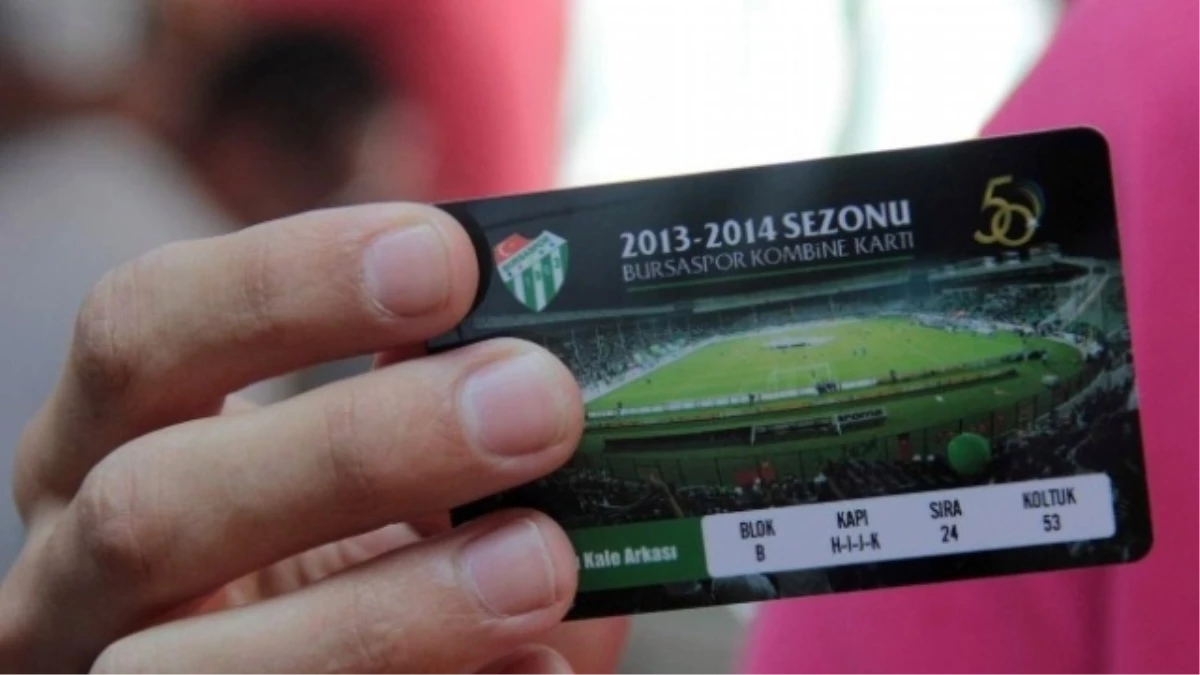 Bursaspor\'da Kombine Bilet Yükleme Fiyatları Belirlendi