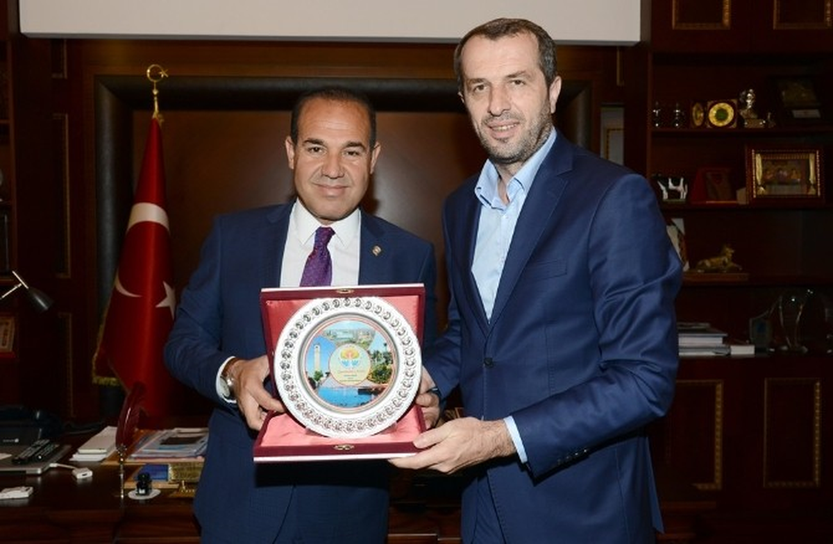 Saffet Sancaklı, Hüseyin Sözlü\'yü Ziyaret Etti