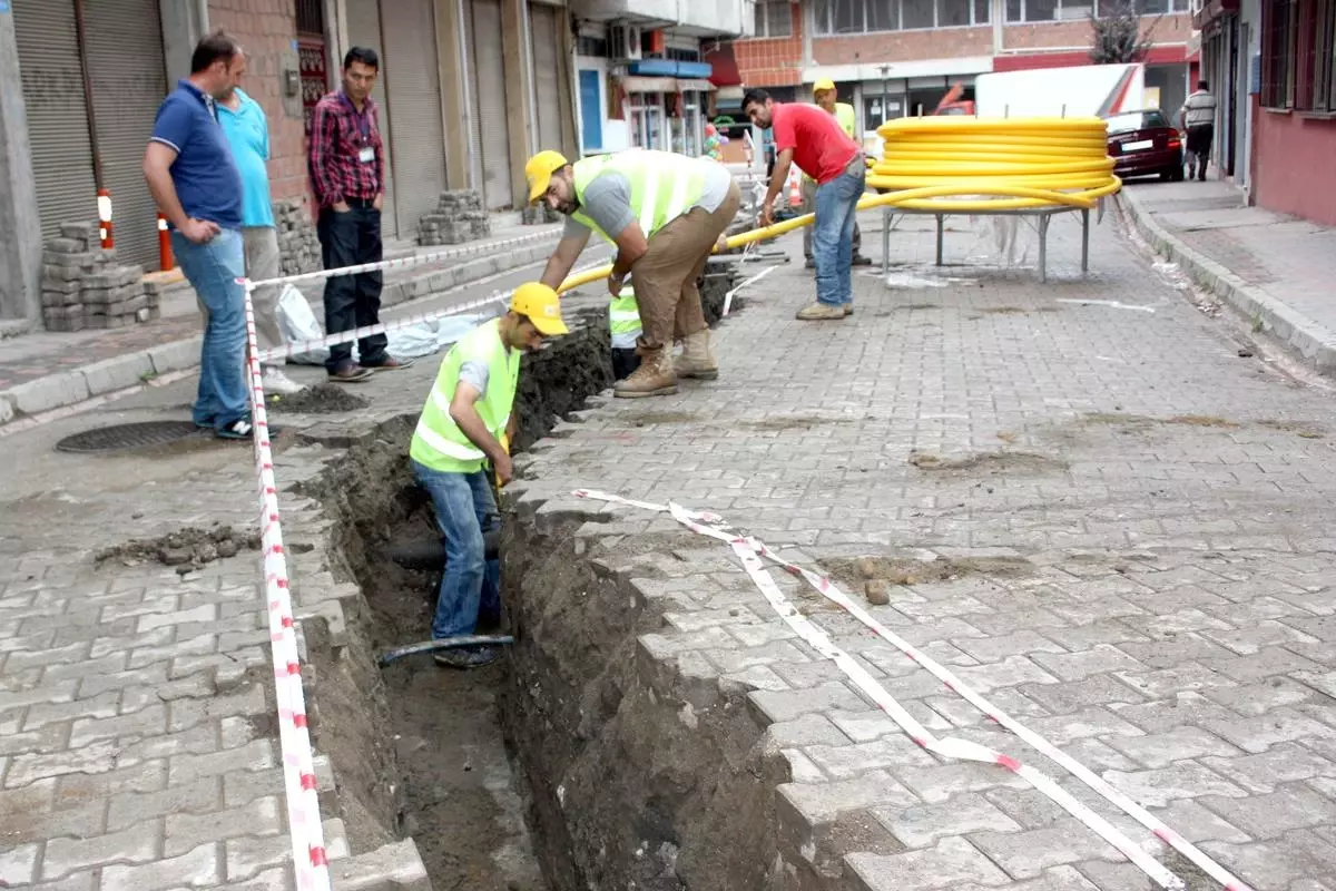 Ünye\'de Doğalgaz Çalışmaları Başladı