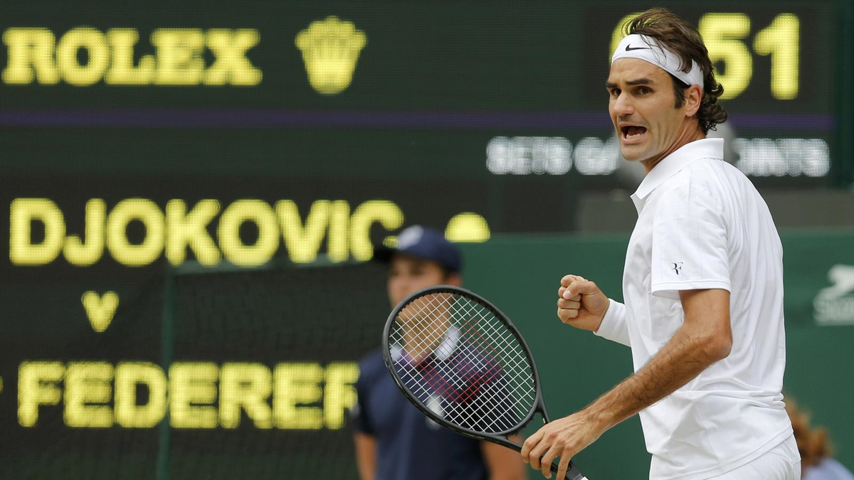 Federer\'i Setlerde 3-2 Mağlup Eden Djokovic Wimbledon\'da Mutlu Sona Ulaştı