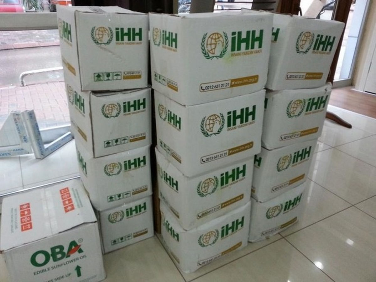 İhh, Fatsa\'da 240 Koli Ramazan Yardımı Dağıttı