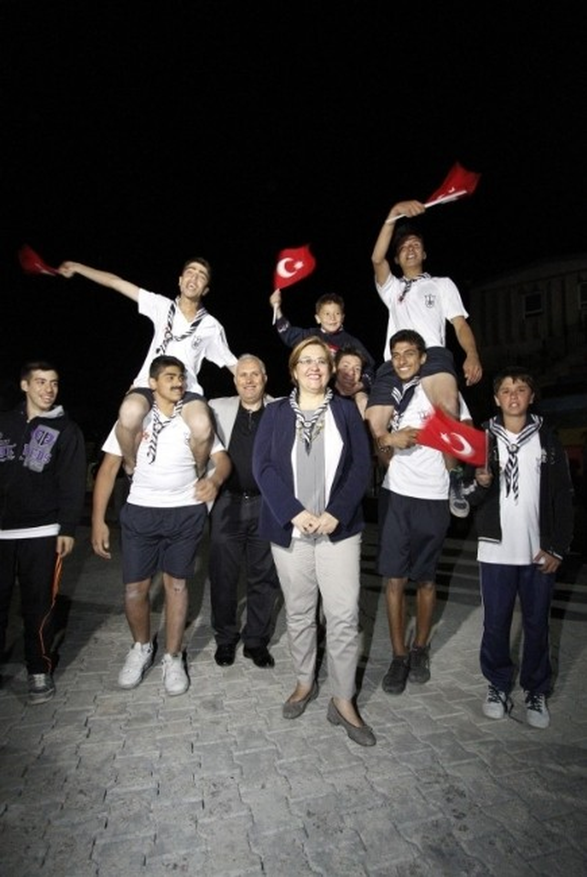 Konaklı Minik İzciler Soma\'yı Unutmadı