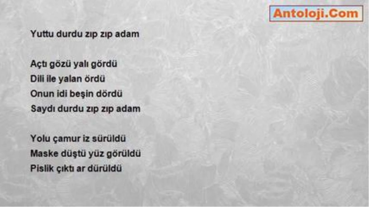 Abdulkadir Demirci - ...zıp Zıp Adam...