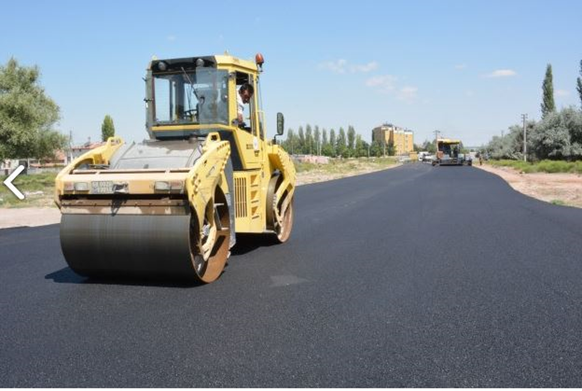 Aksaray\'da Asfalt Çalışmaları Devam Ediyor