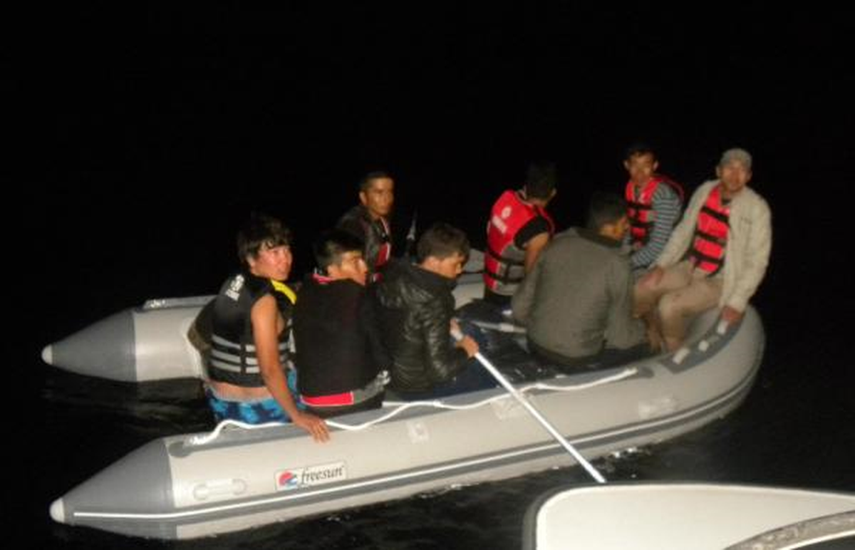 Çeşme\'de 34 Kaçak Yakalandı