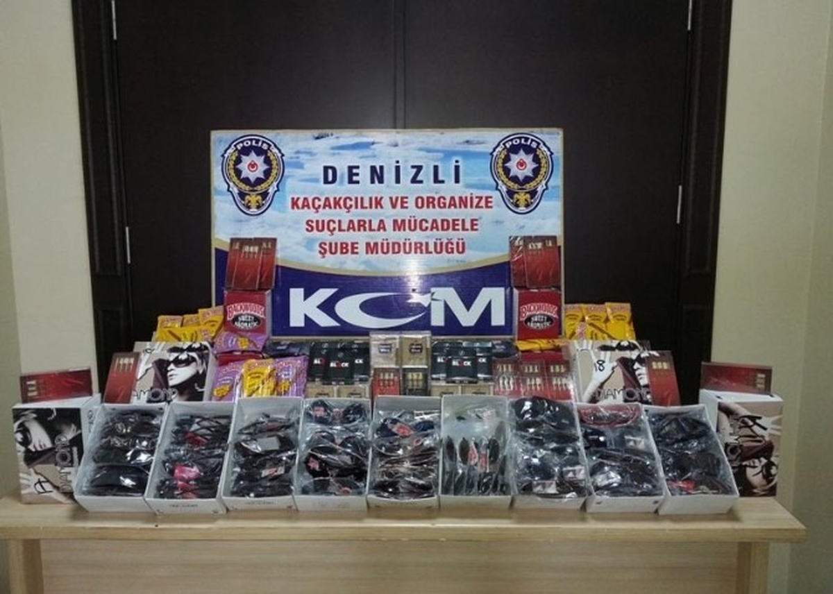 Denizli\'de Kaçakçılık Operasyonu