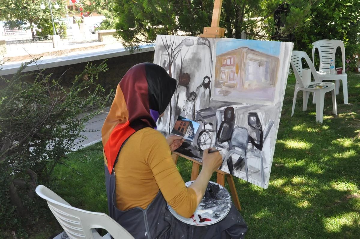 Gülmece Parkı Sanat Atölyesine Dönüştü