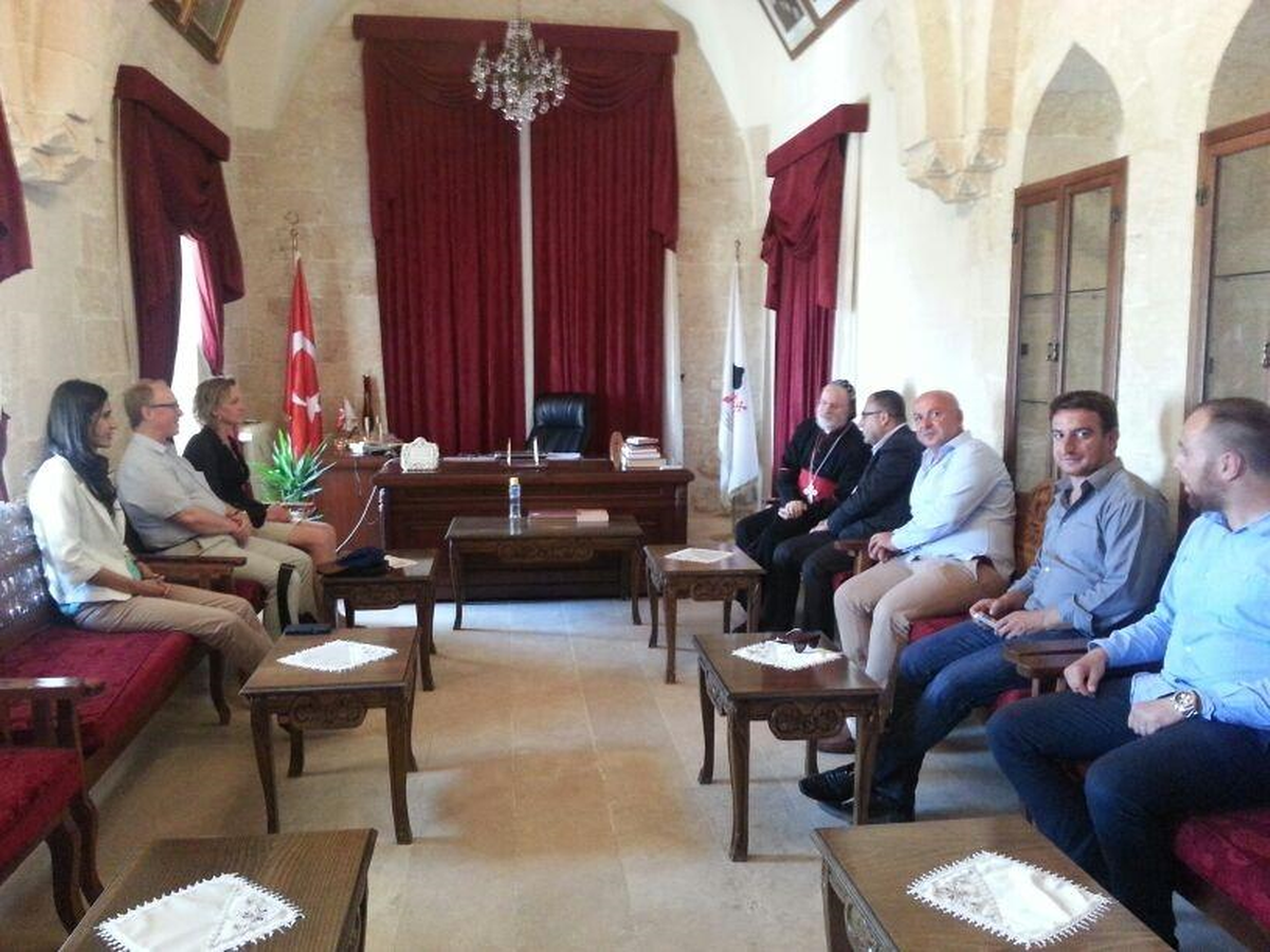 İsveçli Politikacılar, Mardin\'de