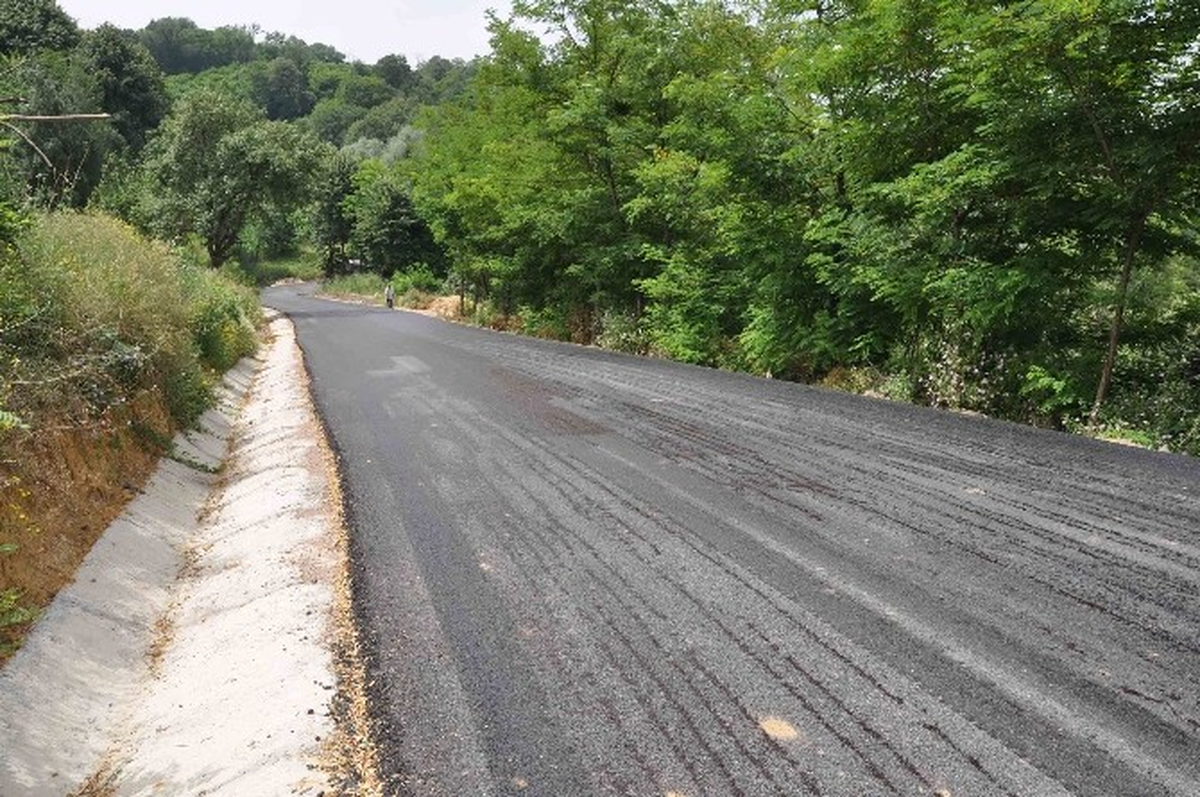 Kartepe Köylerinde Asfalt Çalışması