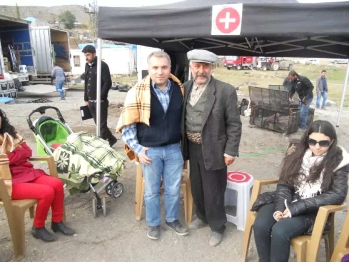 Kaymakam Duru'dan Film Setine Ziyaret