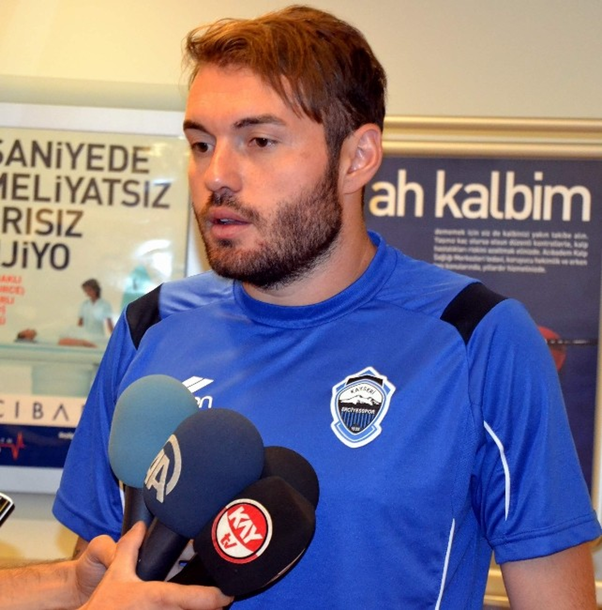 Kayseri Erciyessporlu Futbolcular Sağlık Kontrolünden Geçti
