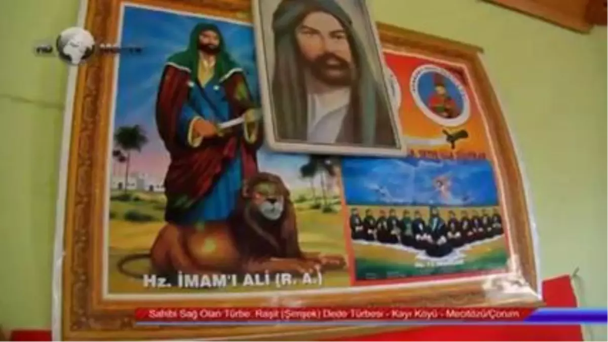 Sahibi Sağ Olan Türbe. Raşit (Şimşek) Dede Türbesi - Kayı Köyü - Mecitözü/çorum