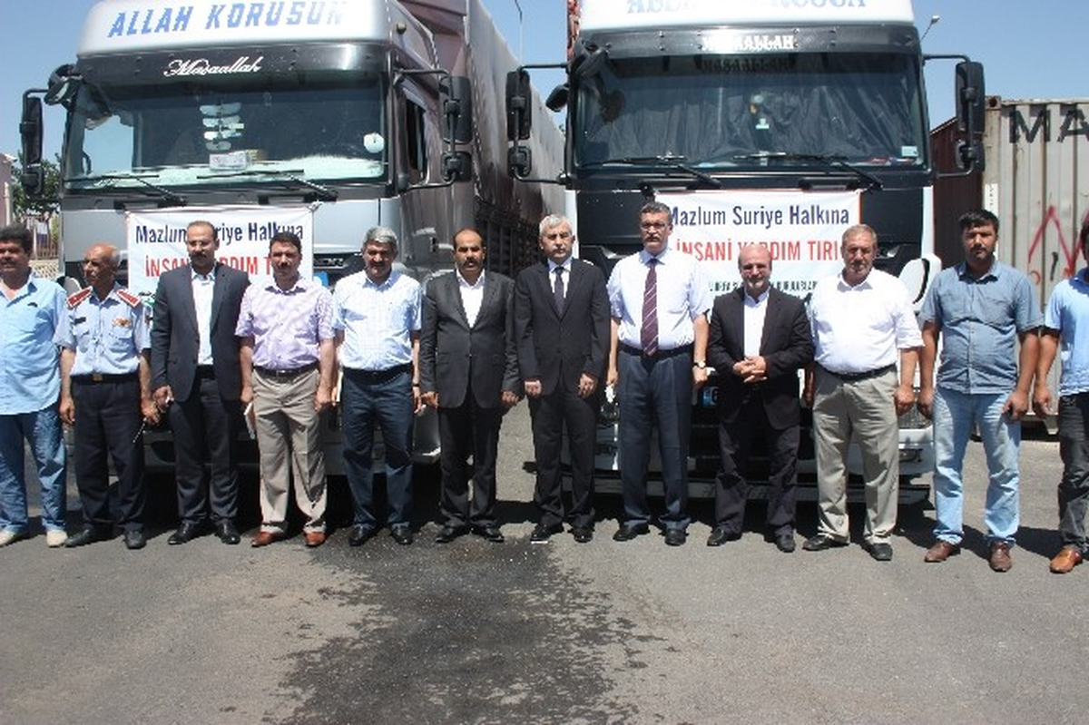 Şanlıurfa\'dan Sınır Ötesine Yardım