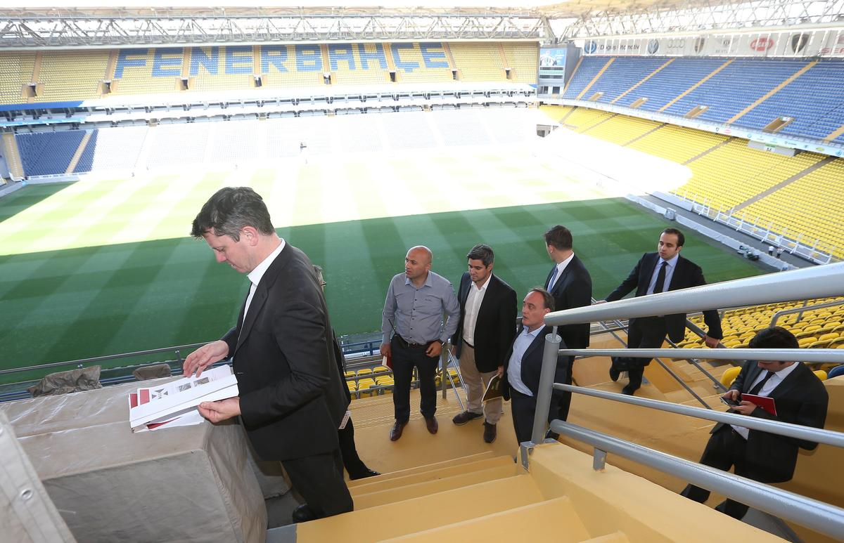 UEFA\'dan Fenerbahçe Şükrü Saracoğlu Stadı\'nda İnceleme
