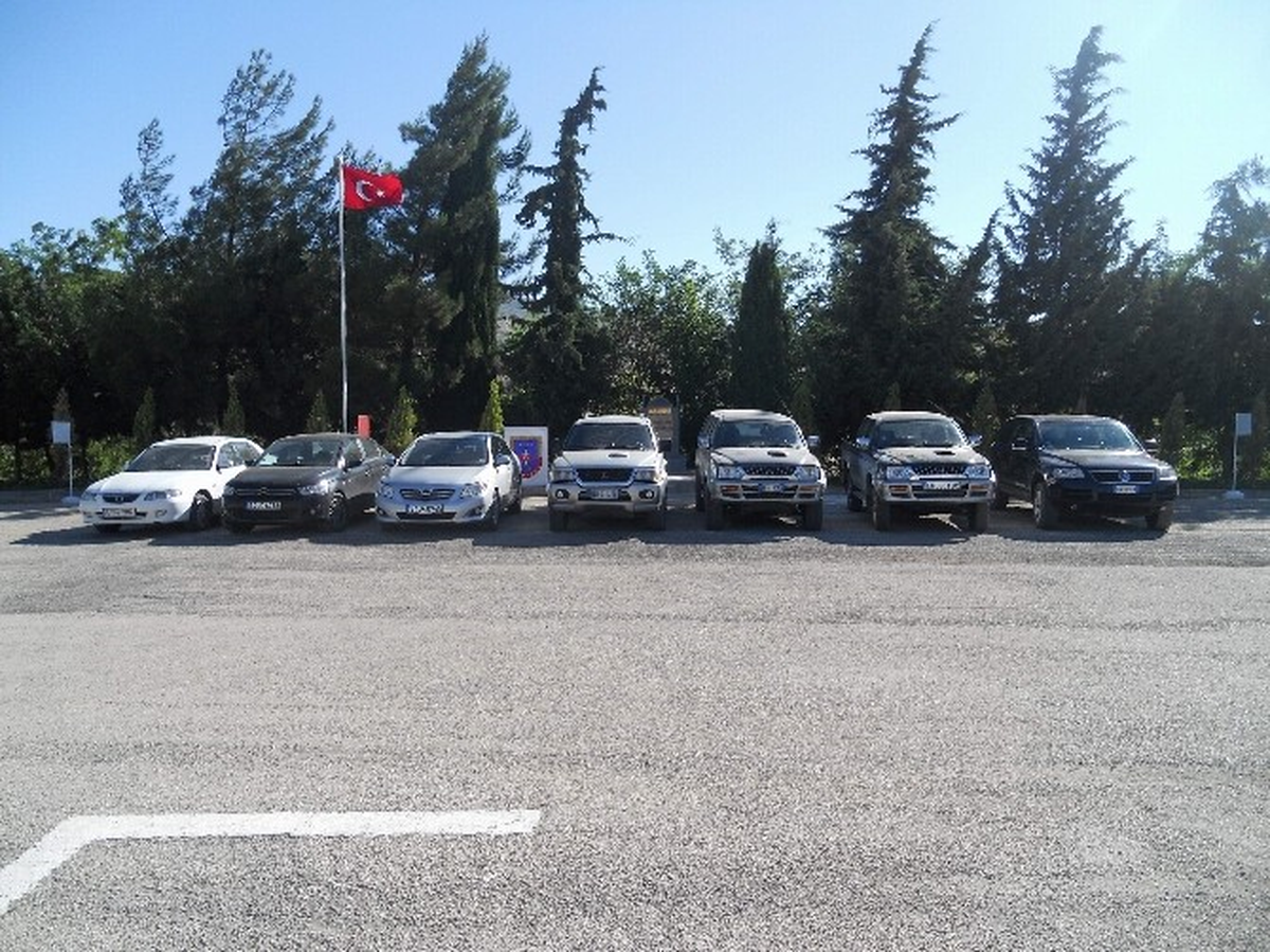 Suriye\'ye Götürülmek İstenen 7 Araca El Kondu