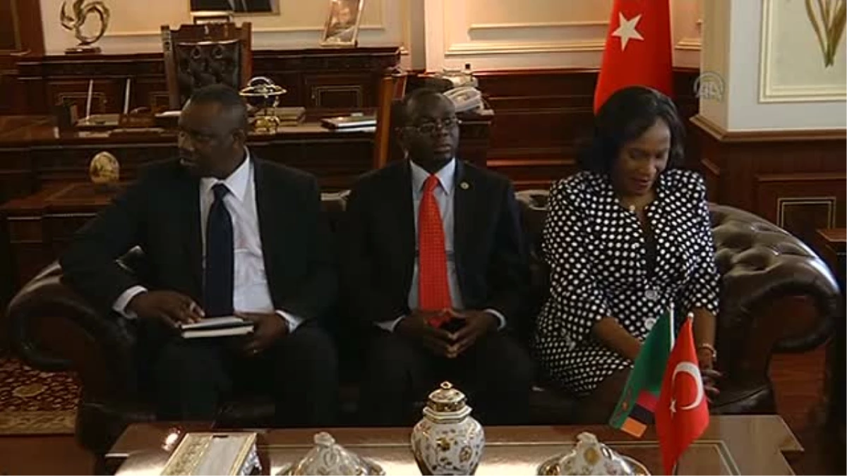 Bakan Eker, Zambiya Dışişleri Bakanı Kabala ile görüştü -
