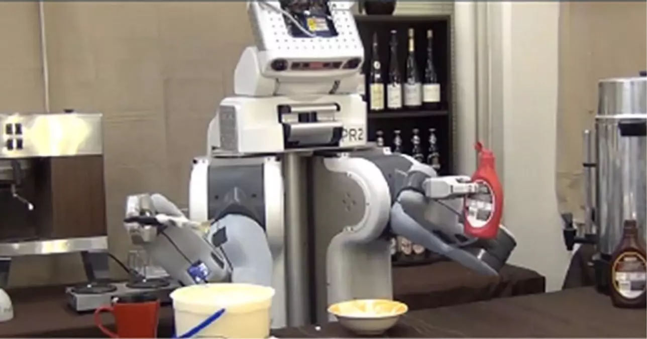 Bir Robot Size Tatlı Hazırlasın İster Misiniz?