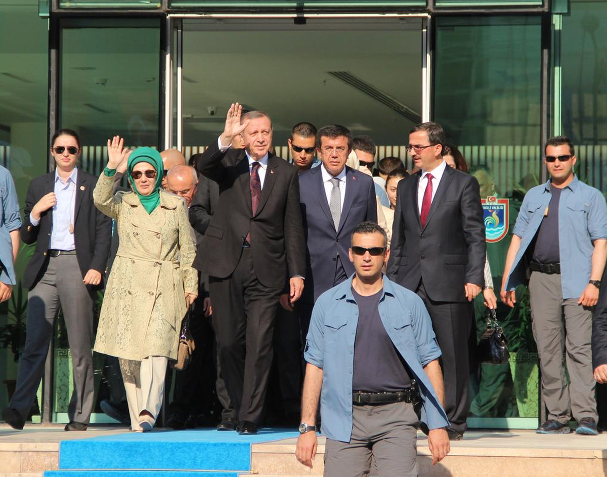 Cumhurbaşkanı Adayı ve Başbakan Erdoğan, Denizli\'de