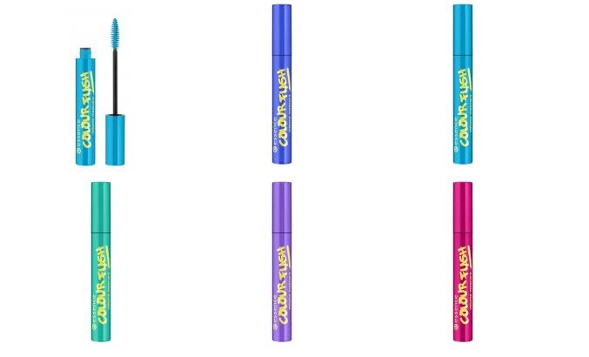 essence Colourflash Hacim Maskara İle Rengarenk