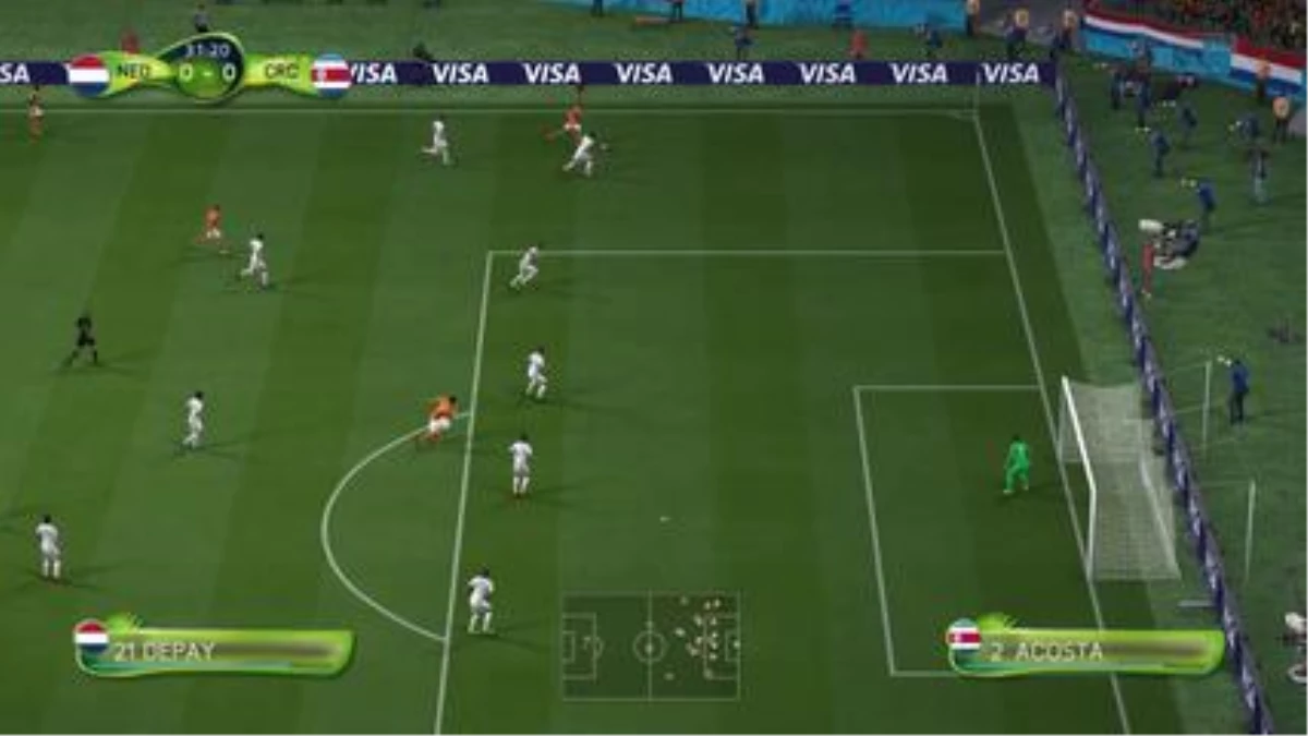 FIFA 14 Netherlands V Costa Rica First Half Playstation 4 World Cup [hd]