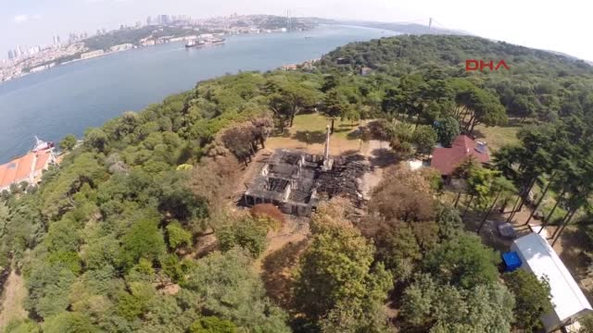 Hüseyin Avni Paşa Köşkü\'ndeki Yangının Nedeni Tespit Edilemedi