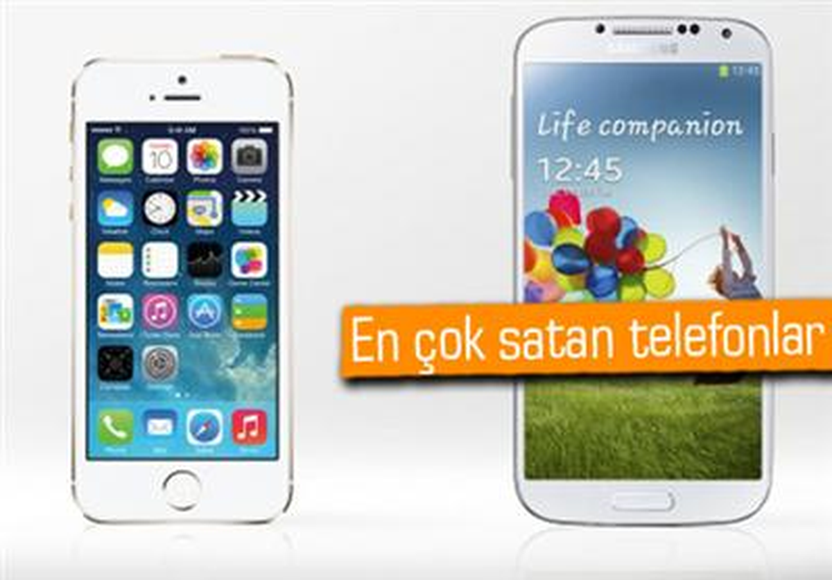 İphone 5s Satışları, Galaxy S4 ve Galaxy S3\'ü Geride Bıraktı
