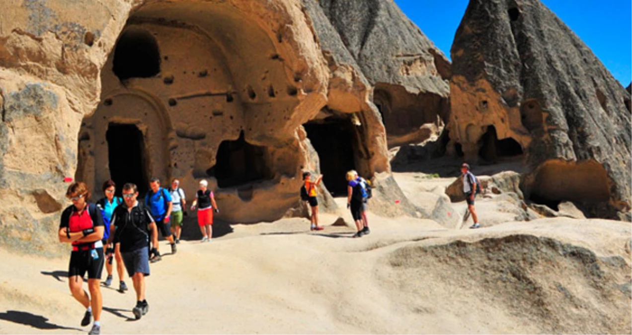 Kapadokya\'yı Ziyaret Eden Turist Sayısı Arttı