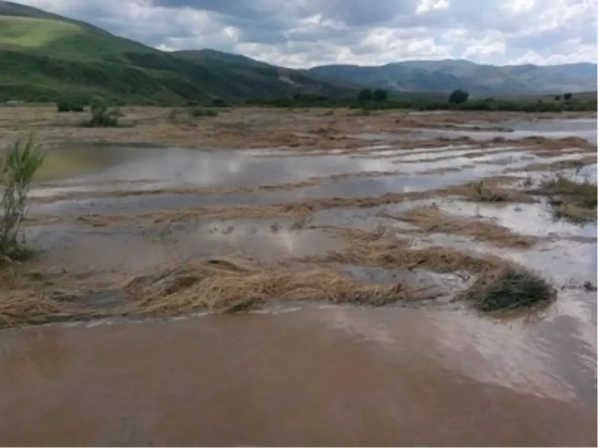 Karlıova\'da Aşırı Yağış Sele Neden Oldu