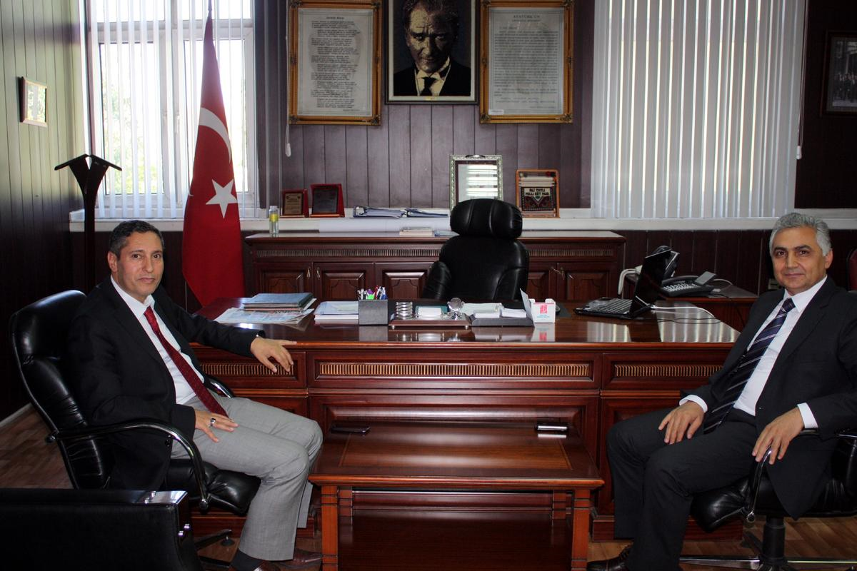Malatya Emniyet Müdürü Urhal\'dan Tatlı\'ya Ziyaret