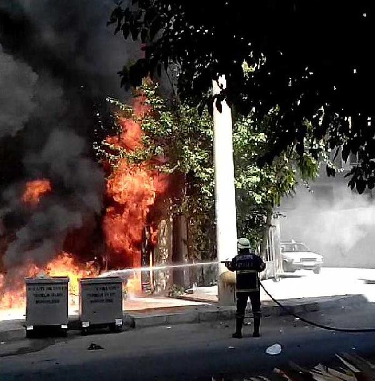 Şanlıurfa\'da Trafo Patladı