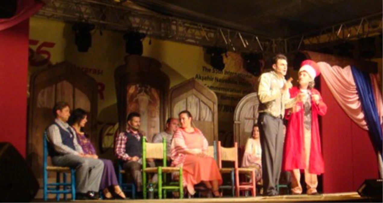 Şehir Tiyatrosu Akşehir Turnesinde