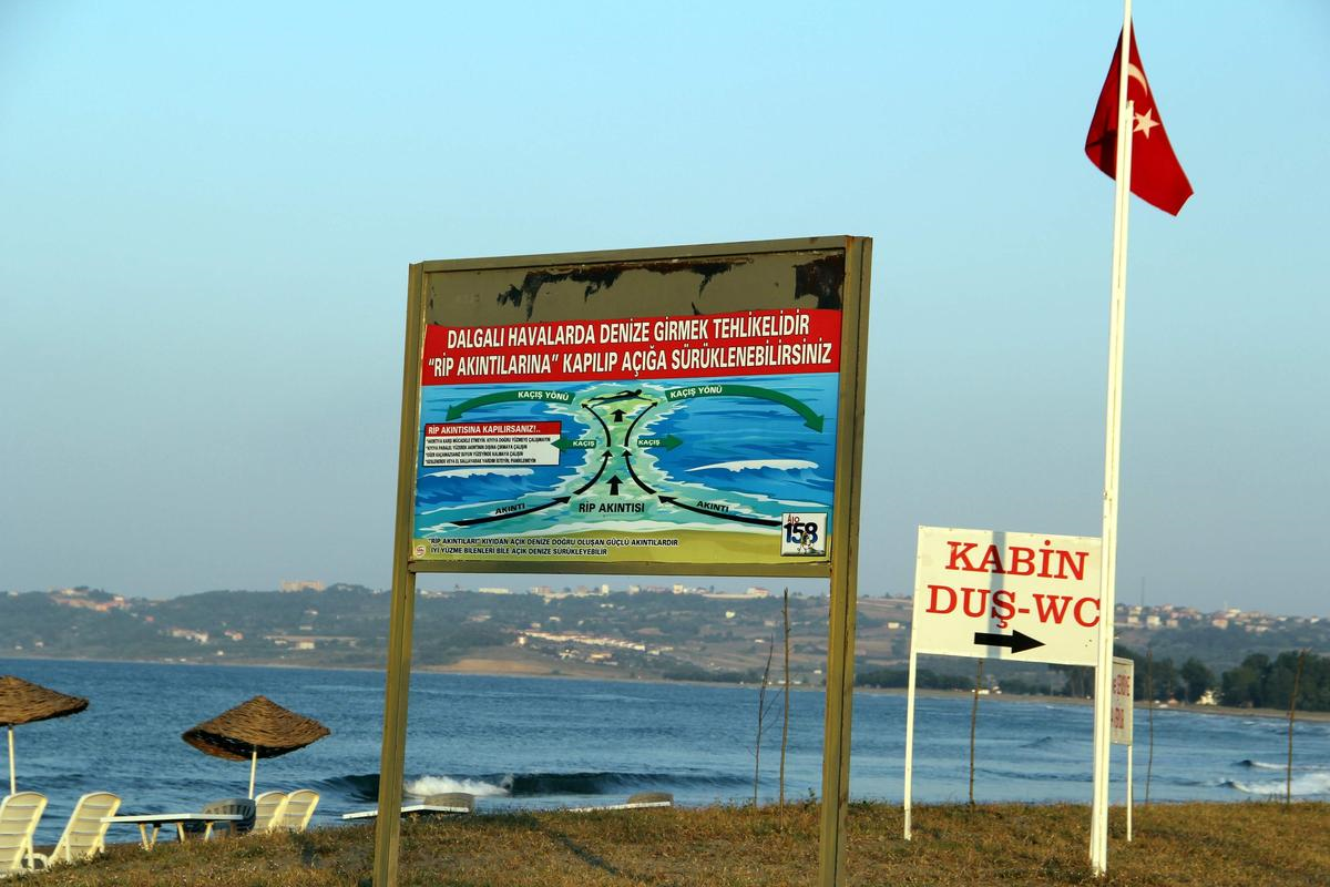 Sinop\'ta Boğulmalara Karşı Uyarı