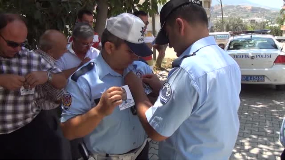 Tırın polis aracına çarpması - Şehit polis memuru Sert için tören düzenlendi -
