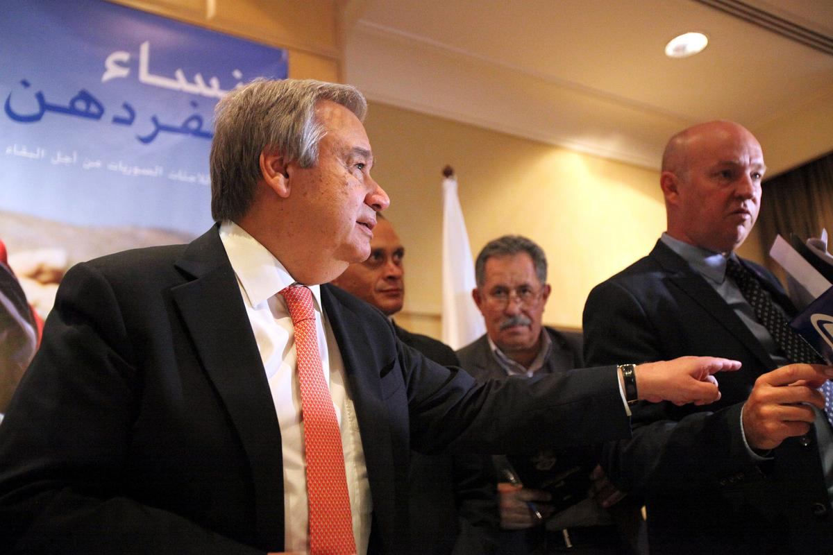 Unhcr Temsilcisi Guterres Ürdün\'de