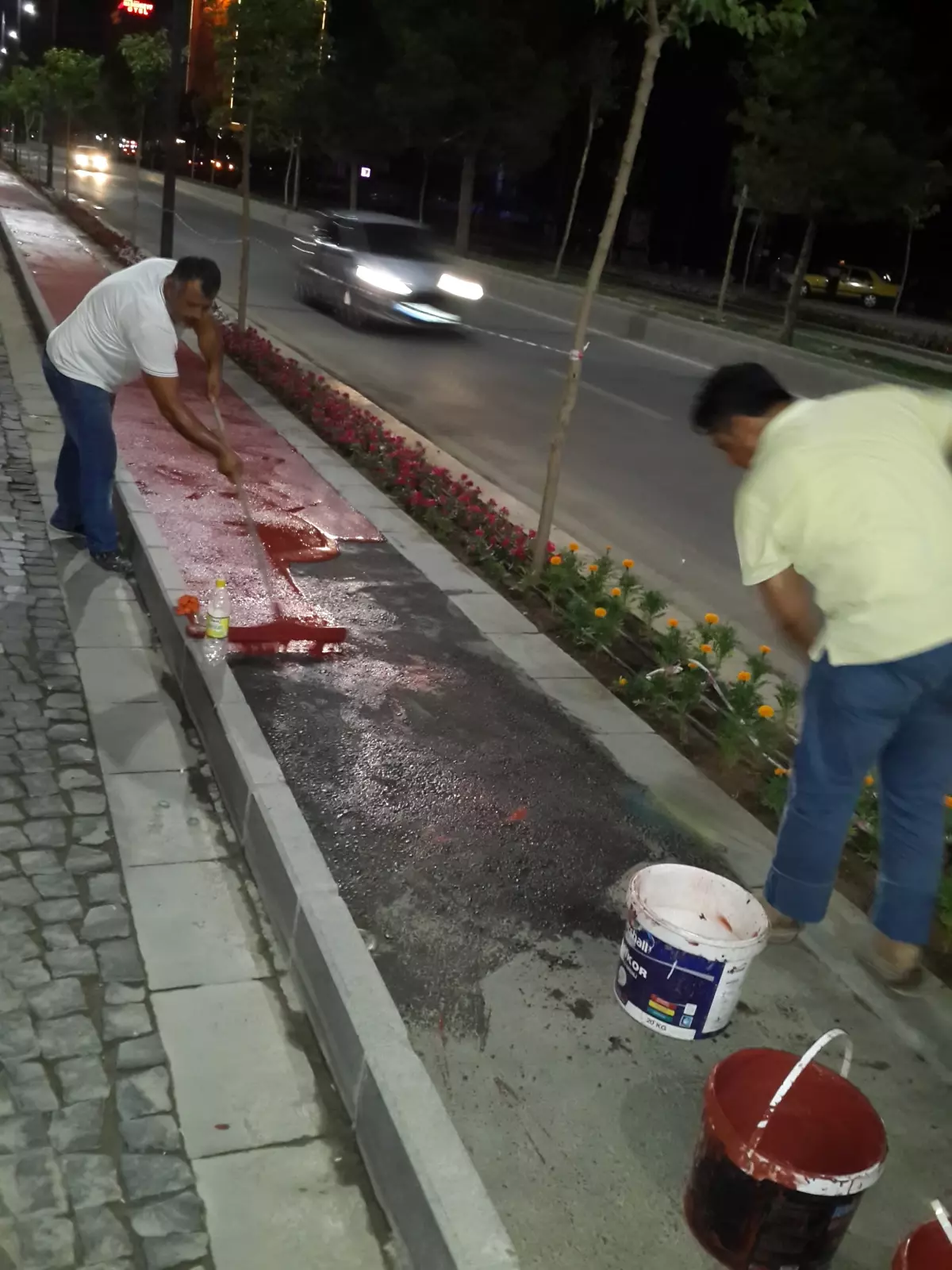 Al Renkli Bisiklet Yolu!