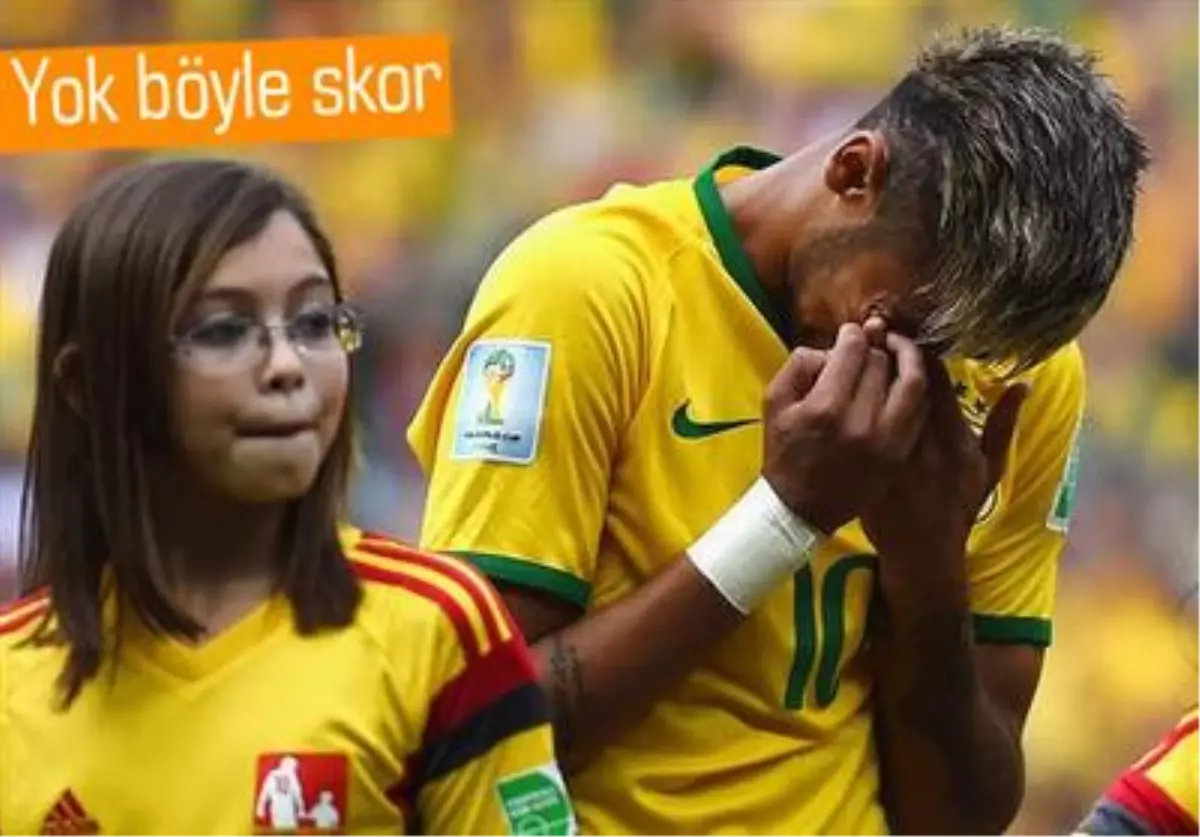 Almanya, Brezilya\'yı Rezil Etti