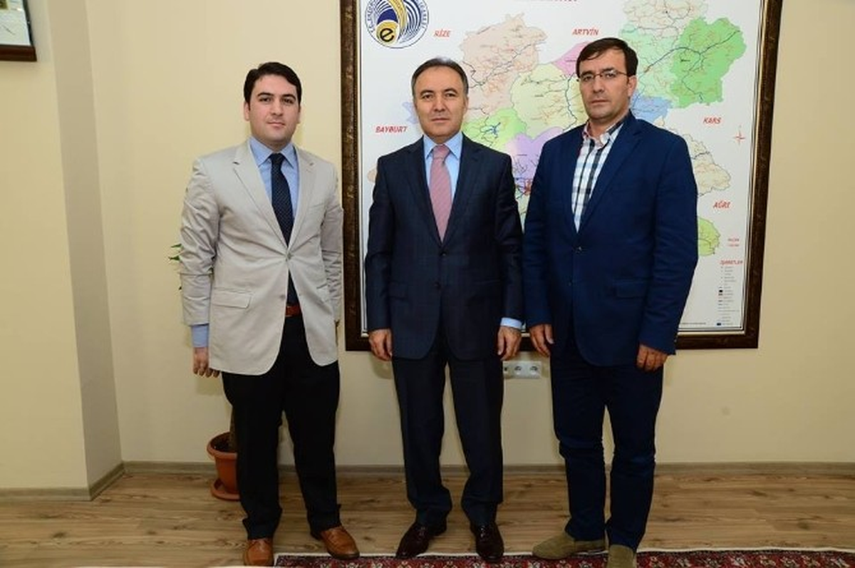 Atletizm Federasyonu Başkanı Çintimar\'dan Vali Altıparmak\'a Ziyaret