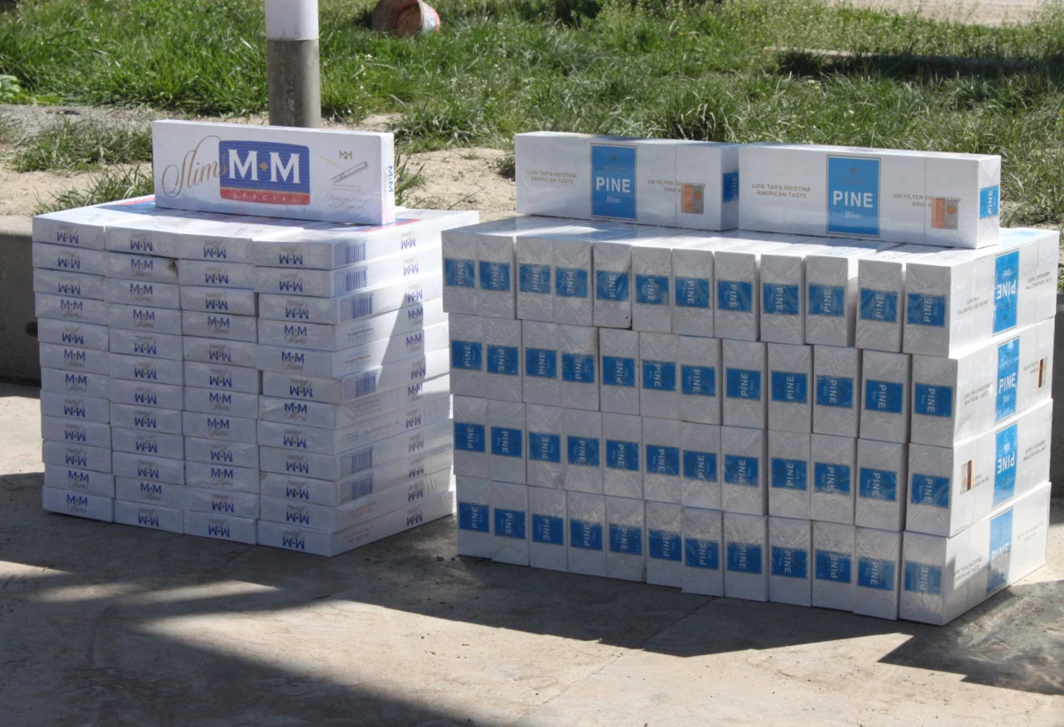 Tosya\'da 500 Paket Kaçak Sigara Ele Geçirildi