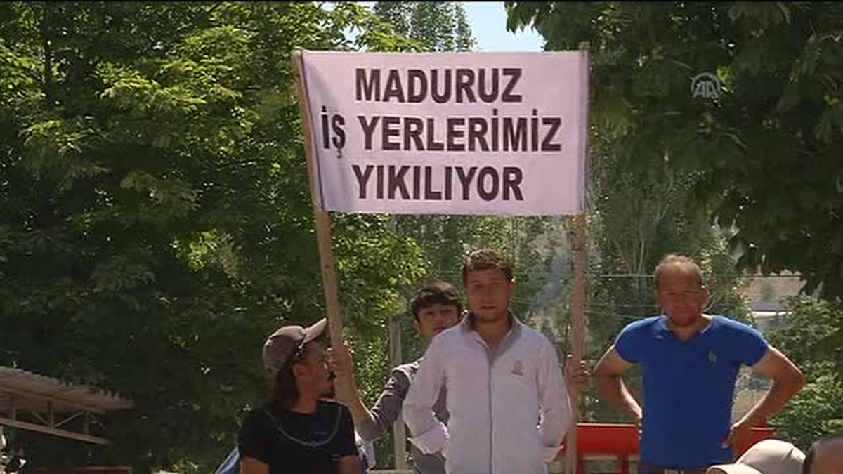 Başkentte yıkım gerginliği -