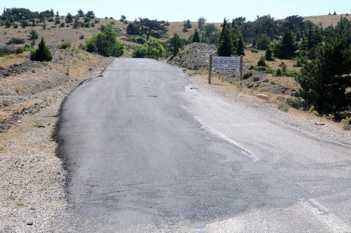 Büyükşehir\'den Spil Dağı Yoluna Yenileme