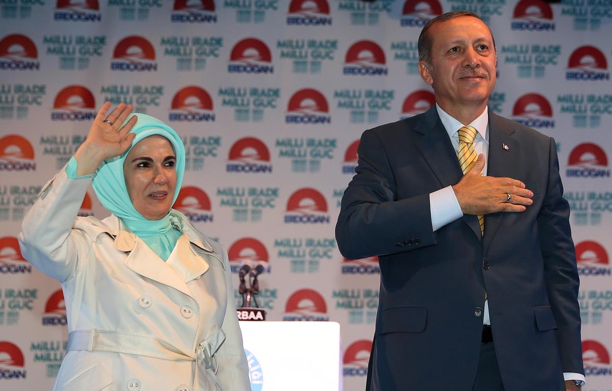 Cumhurbaşkanı Adayı ve Başbakan Erdoğan Erbaa\'da
