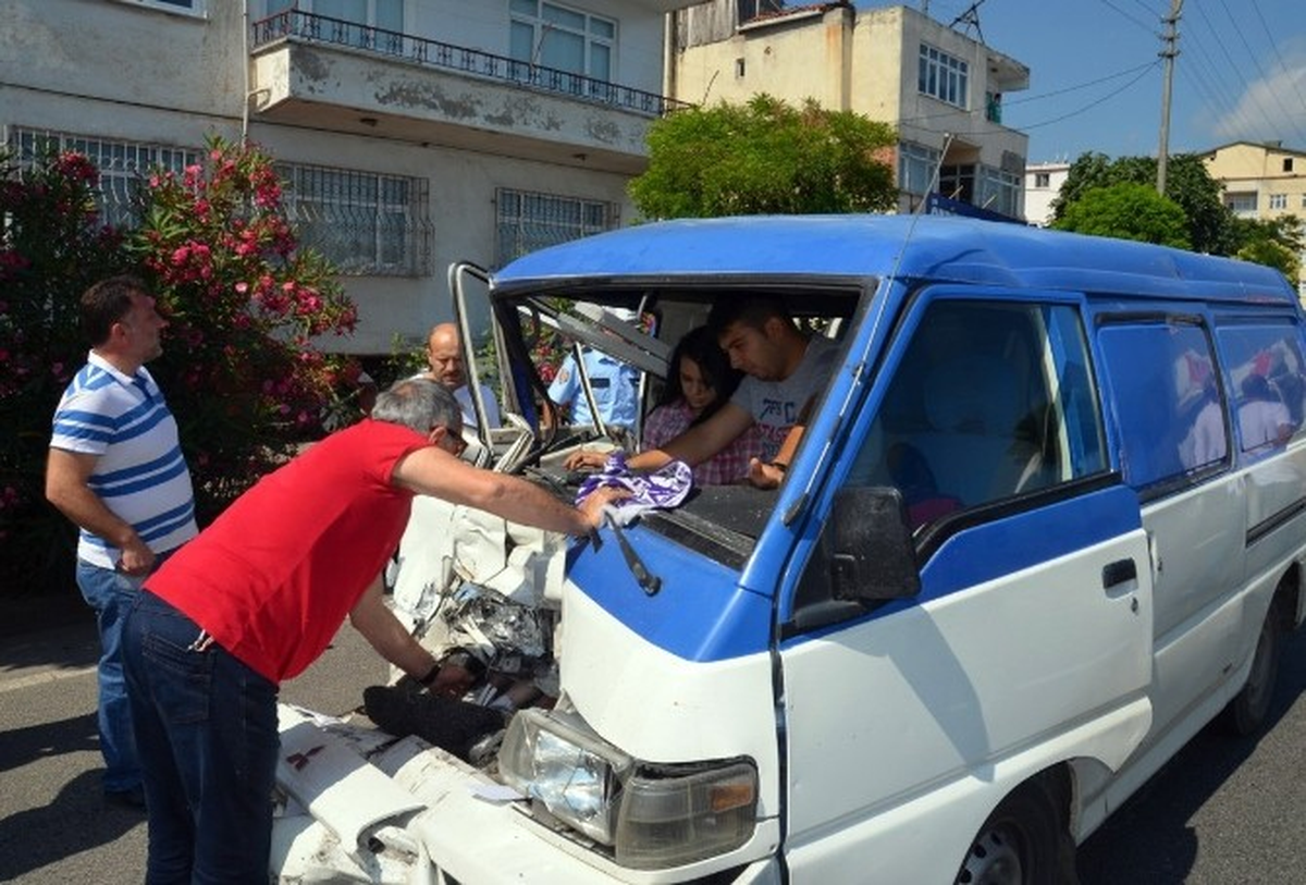 Fatsa\'da Kaza: 2 Yaralı